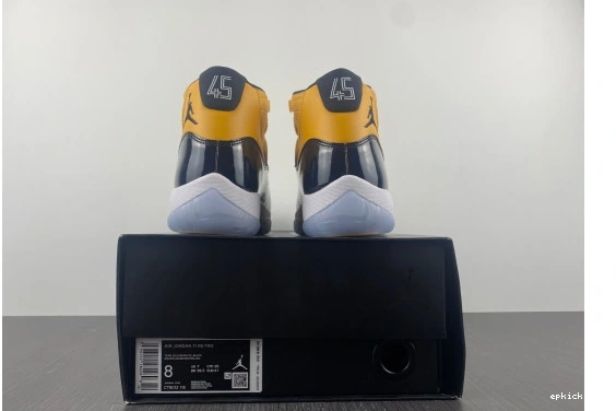 EP AJ11 black Air and Jordan yellow 11 0322